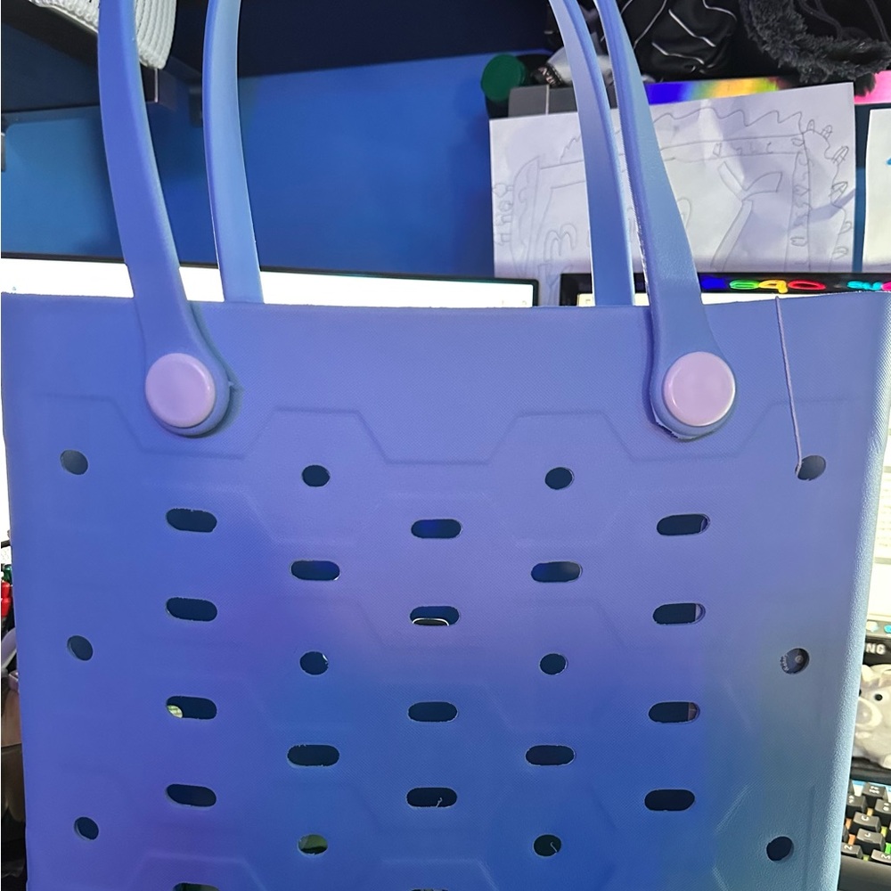 Stylish Blue Tote Bag